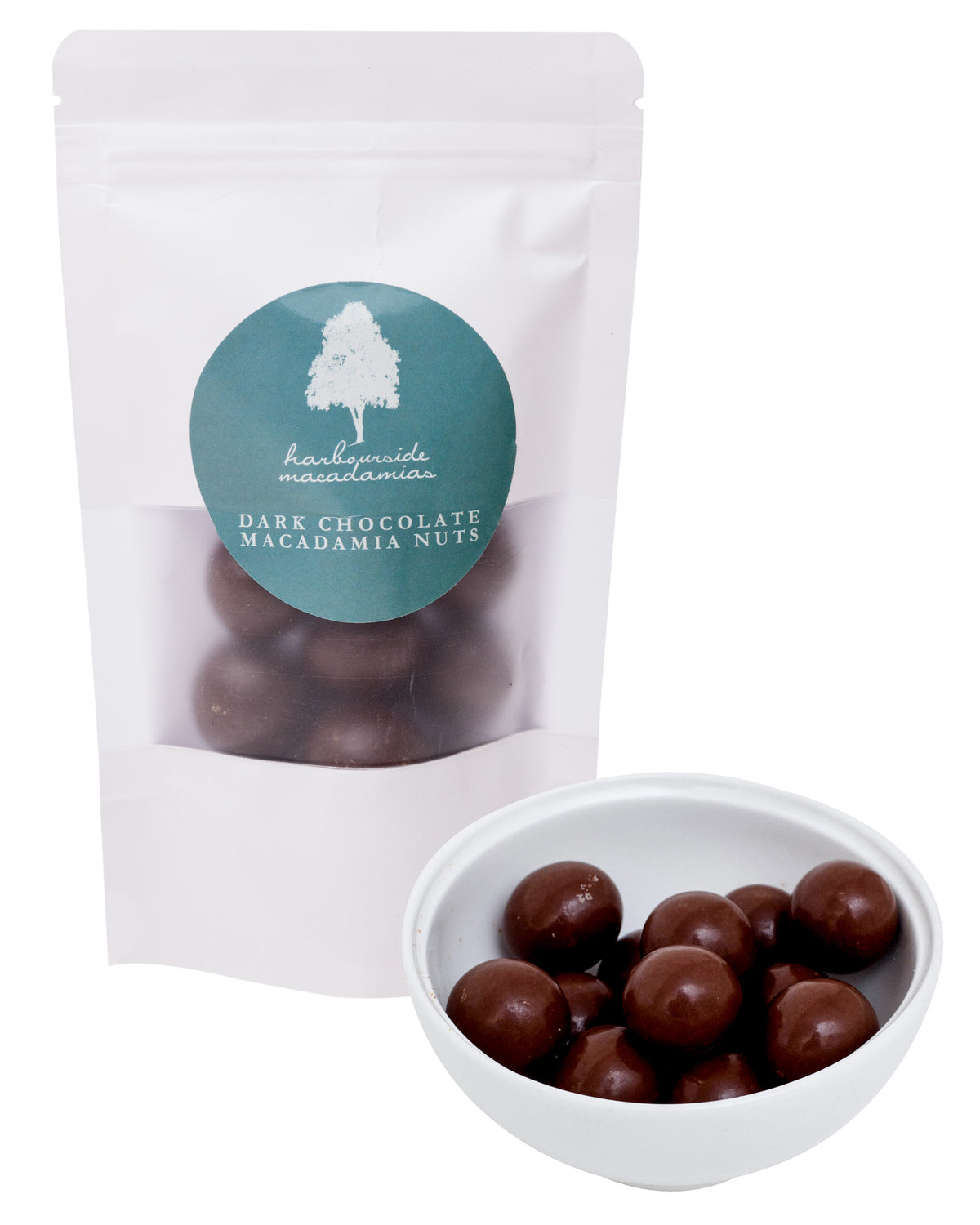 HARBOURSIDE DARK CHOCOLATE MACADAMIAS 100G