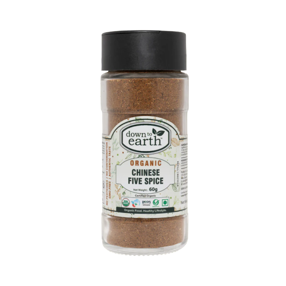 DOWN TO EARTH ORGANIC CHINESE 5 SPICE 60G