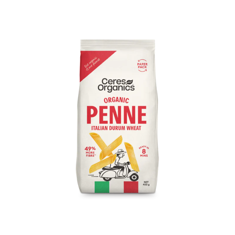 CERES BIO ORGANIC DURUM WHEAT PENNE 400G