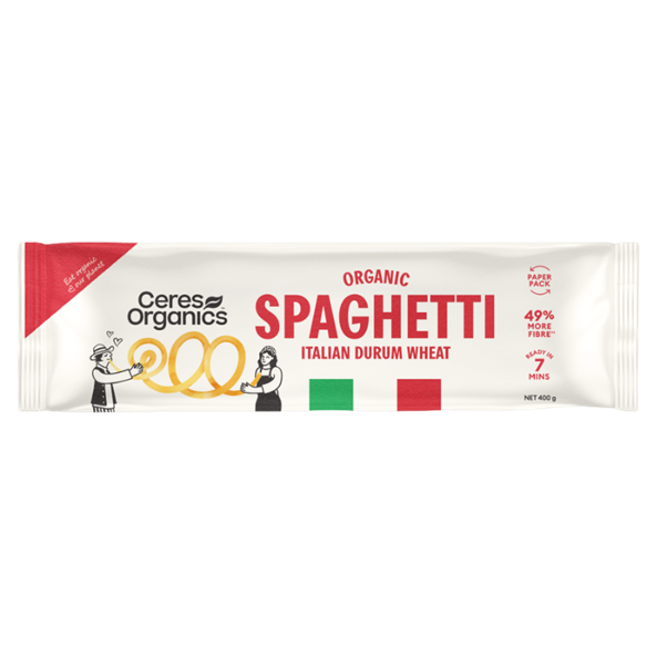 CERES BIO ORGANIC DURUM WHEAT SPAGHETTI 400G