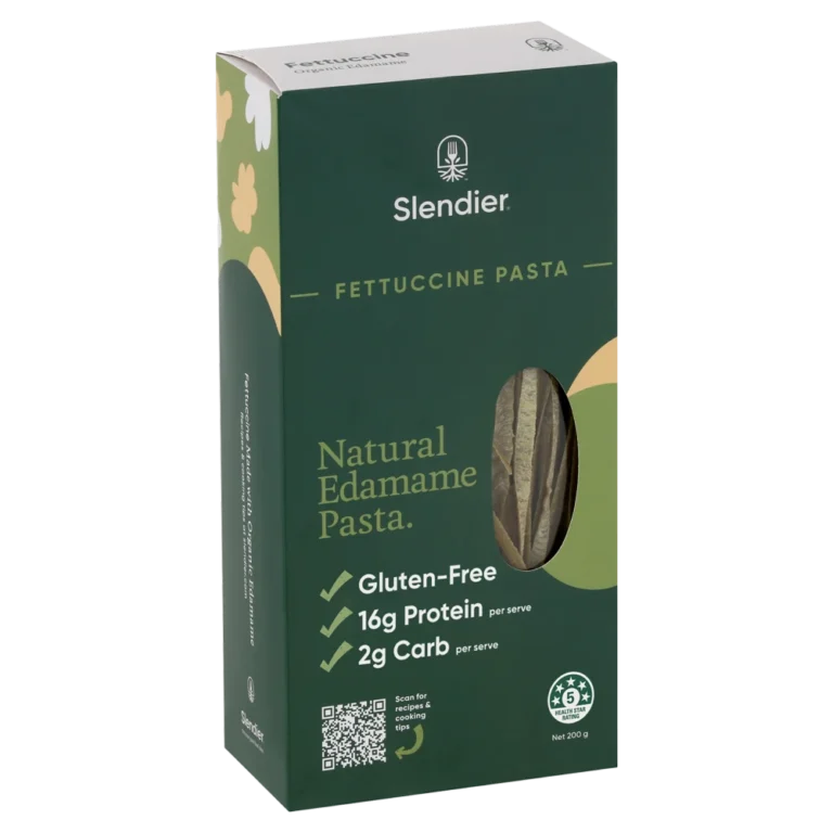 SLENDIER ORGANIC EDAMAME BEAN FETTUCCINE 200G