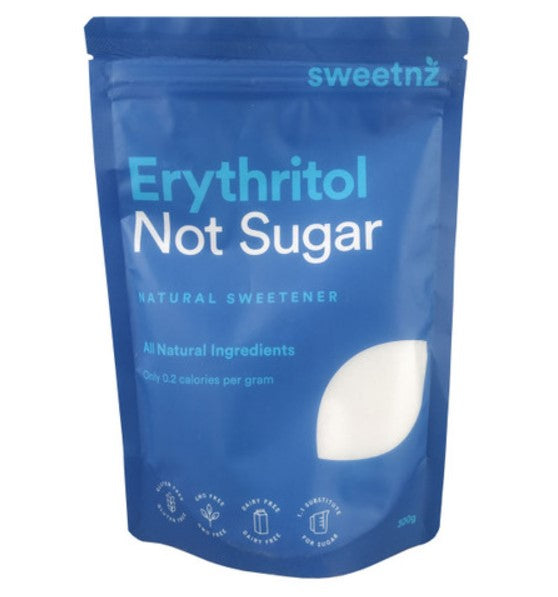SWEETNZ SUGAR FREE ERYTHRITOL GRANULES 300G