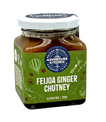 THE ADVENTURE KITCHEN  FEIJOA & GINGER CHUTNEY 200G