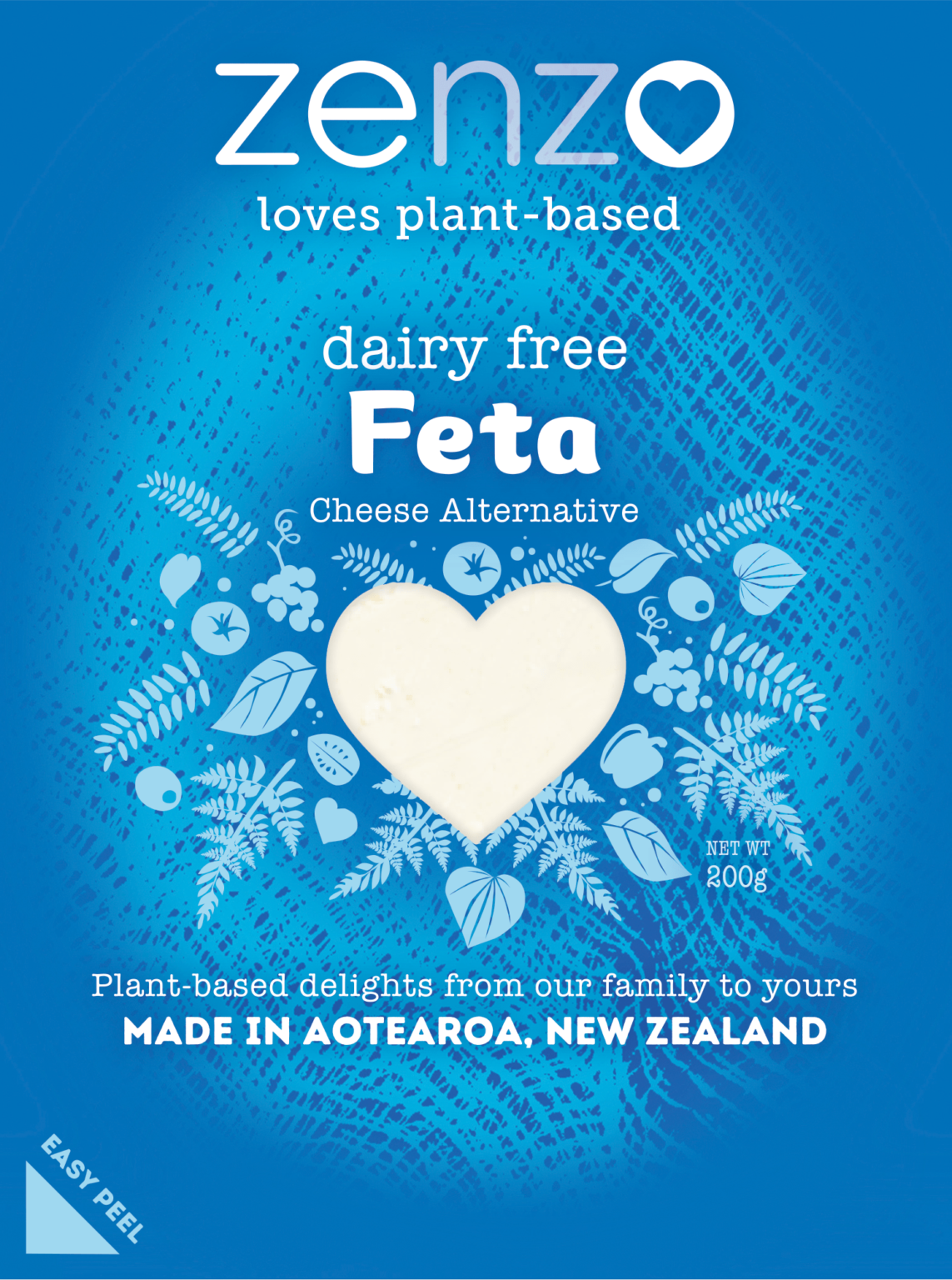 ZENZO VEGAN FETA CHEESE BLOCK 200G