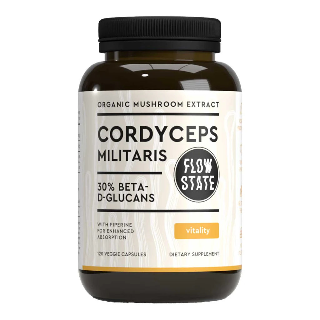 FLOW STATE CORDYCEPS MUSHROOM CAPSULES 120