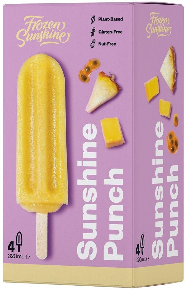 FROZEN SUNSHINE - SUNSHINE PUNCH ICE BLOCKS 4PK