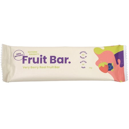 NOTHING NAUGHTY FRUIT BARS VERY BERRY 35G