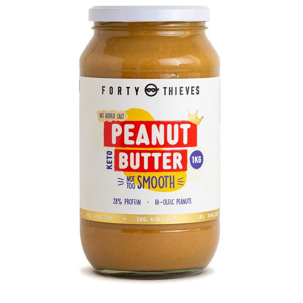 FORTY THIEVES SMOOTH PEANUT BUTTER 1KG