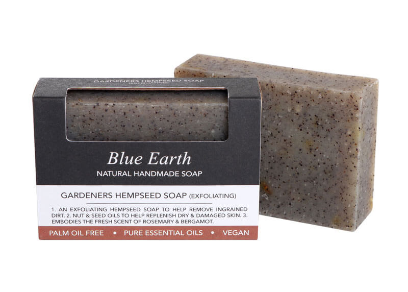 BLUE EARTH GARDENERS HEMPSEED SOAP 85G