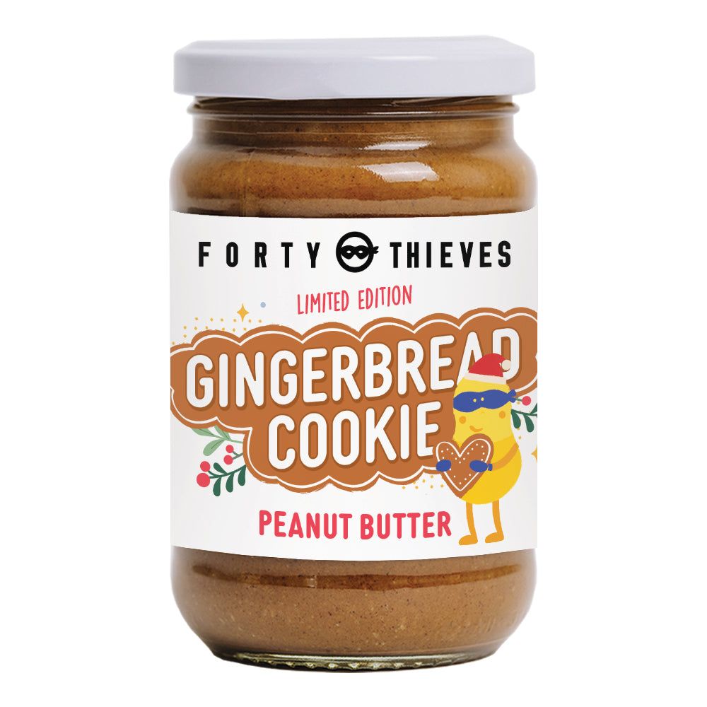 FORTY THIEVES GINGERBREAD COOKIE PEANUT BUTTER 290G