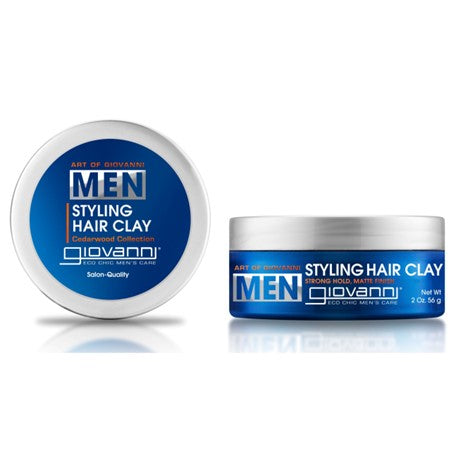 GIOVANNI MENS STYLING HAIR CLAY 56G