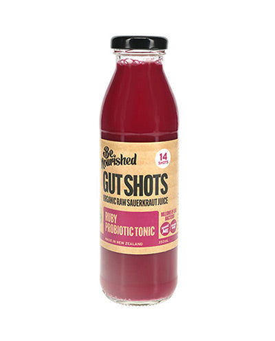 BE NOURISHED GUT SHOT RUBY 350ML