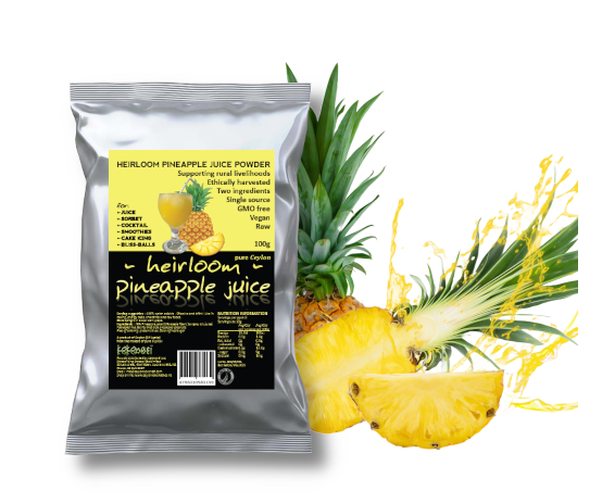 HEIRLOOM PINEAPPLE JUICE POWDER 100G