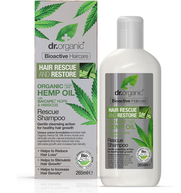 DR ORGANIC HEMP RESCUE SHAMPOO 265ML