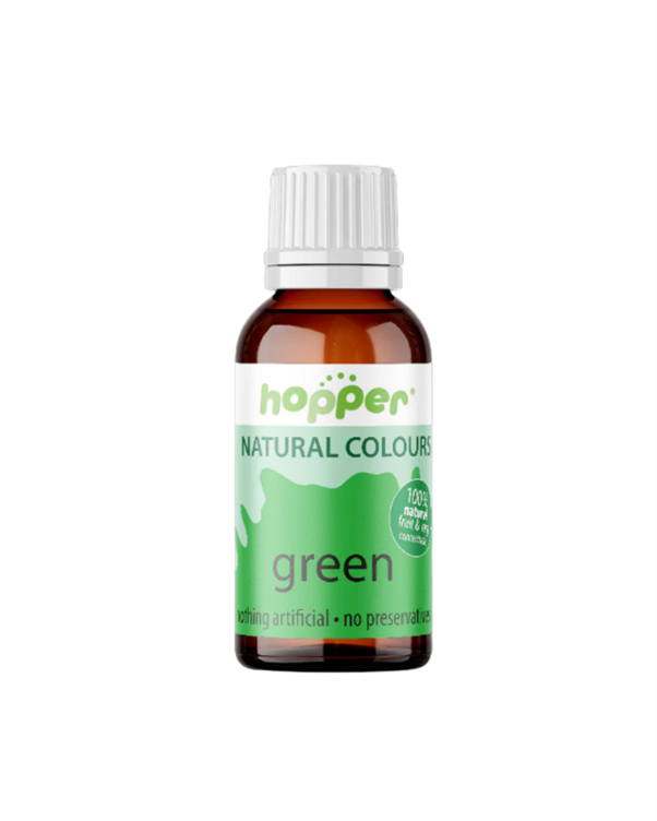 HOPPER NATURAL FOOD COLOUR GREEN 20G