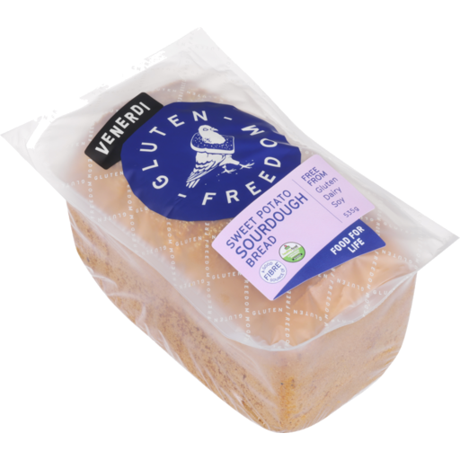 VENERDI GLUTEN FREE SWEET POTATO SOURDOUGH 535G LOAF