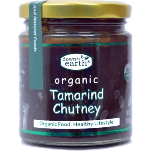 DOWN TO EARTH ORGANIC TAMARIND CHUTNEY 200G