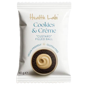 HEALTH LAB COOKIES & CREAM BALL SINGLE 40G