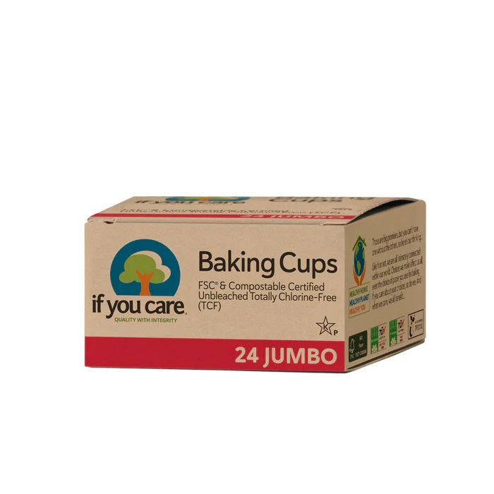 IF YOU CARE JUMBO BAKING CUPS 24
