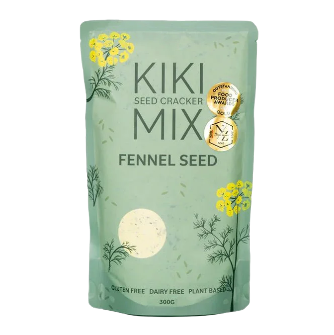 KIKI SEED CRACKERS FENNEL CRACKER MIX 300G