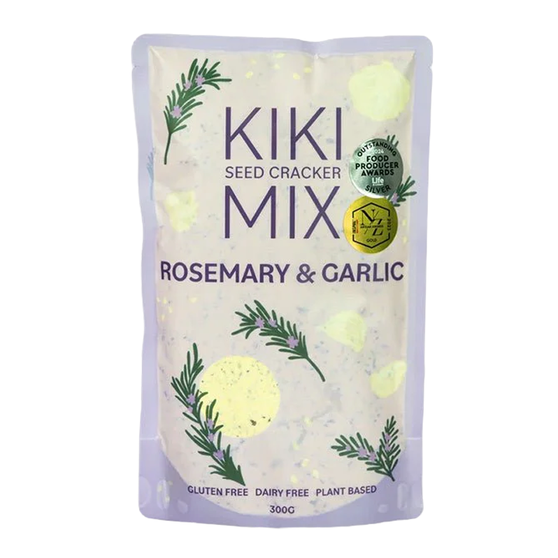 KIKI SEED CRACKERS ROSEMARY CRACKER MIX 300G