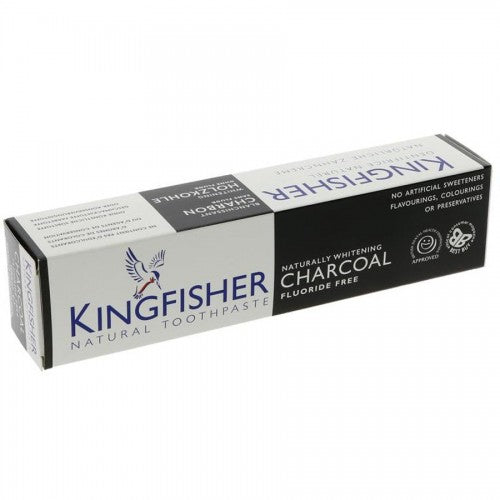 KINGFISHER CHARCOAL TOOTHPASTE 100ML – Simply Organic NZ