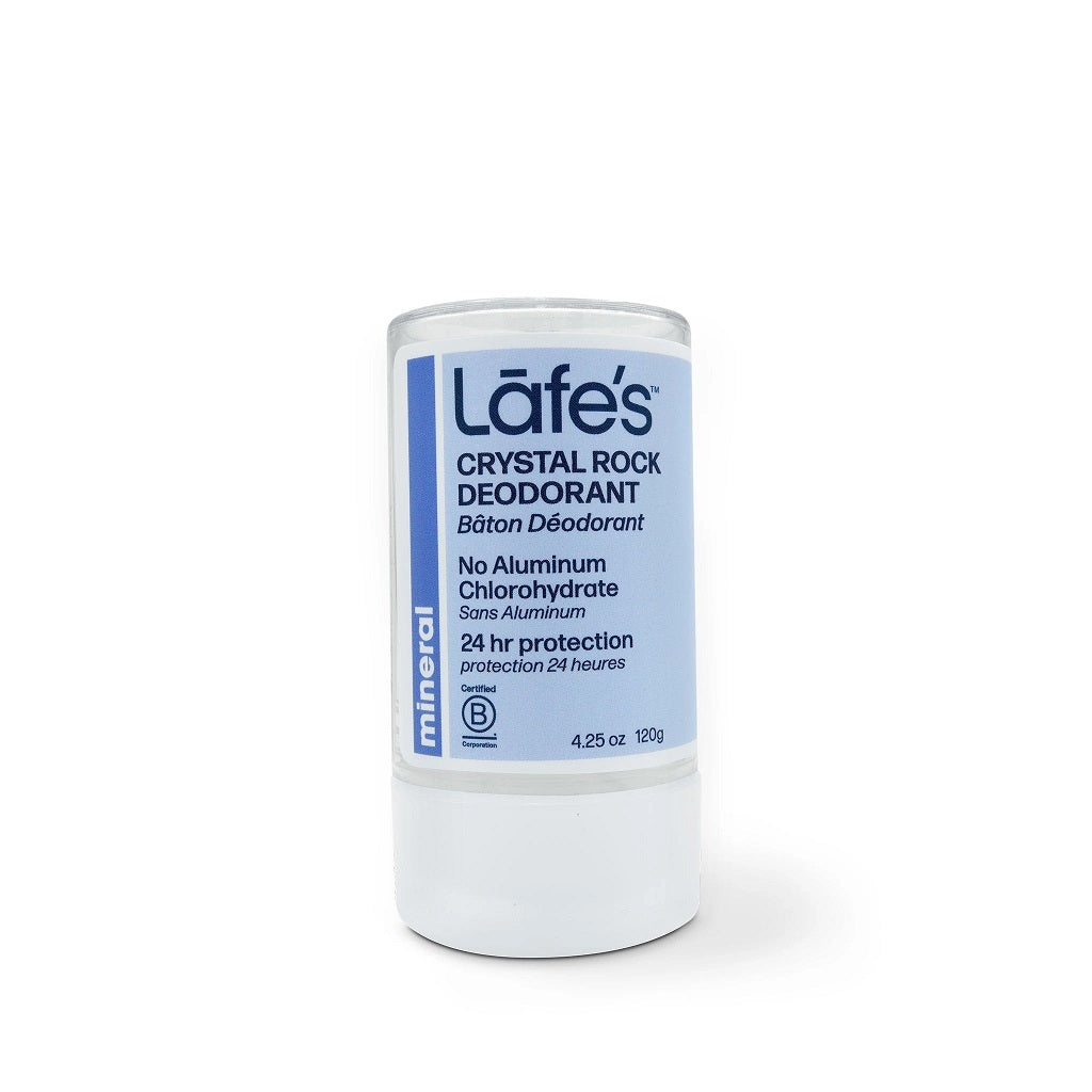 LAFES CRYSTAL DEODORANT STICK UNSCENTED 120G