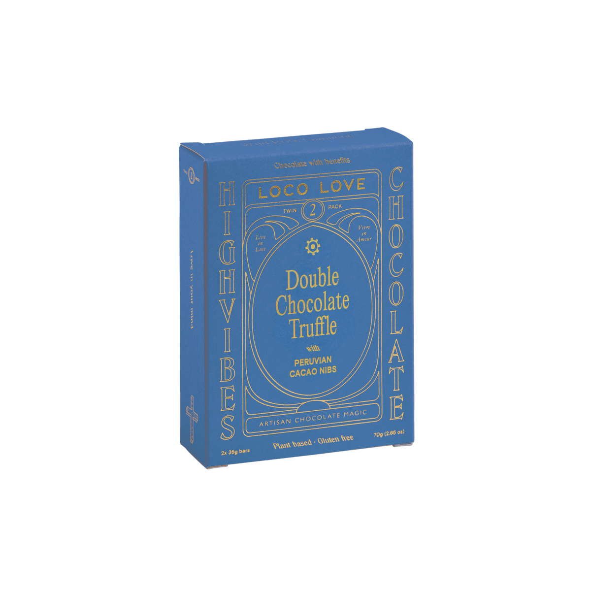 LOCO LOVE DOUBLE CHOCOLATE TRUFFLE TWIN 60G