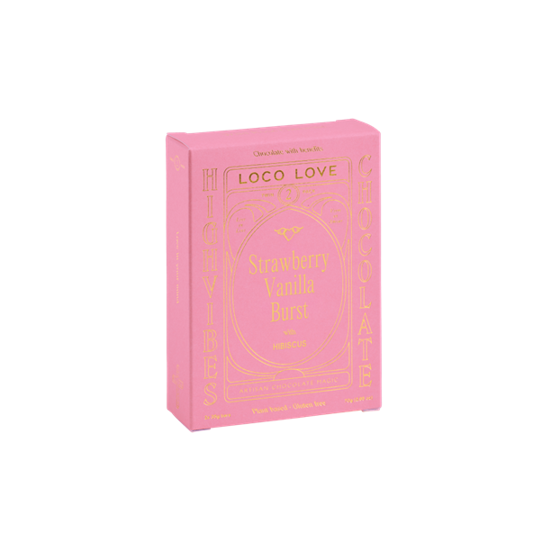 LOCO LOVE STRAWBERRY VANILLA BURST TWIN 60G