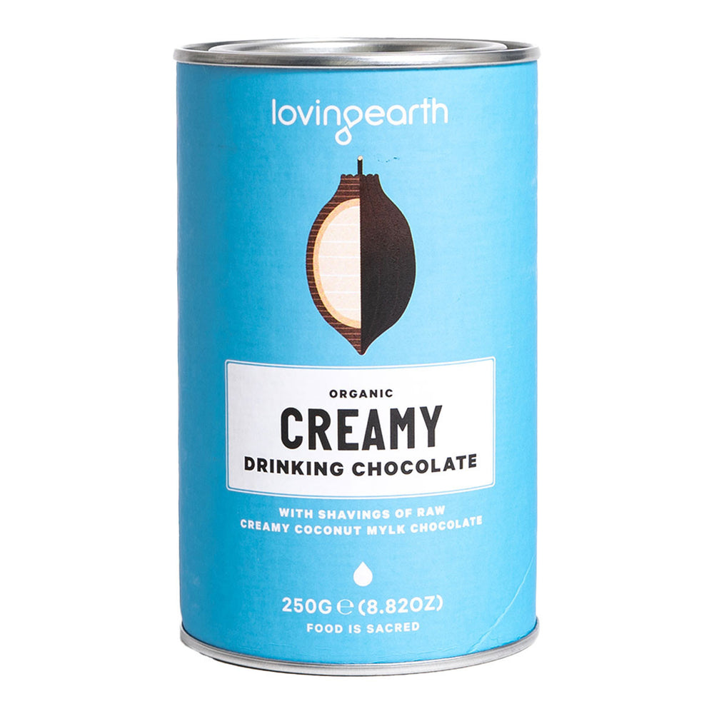 LOVING EARTH CREAMY DRINKING CHOCOLATE 250G