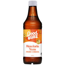 GOOD BUZZ MANDARIN & YUZU KOMBUCHA 328ML