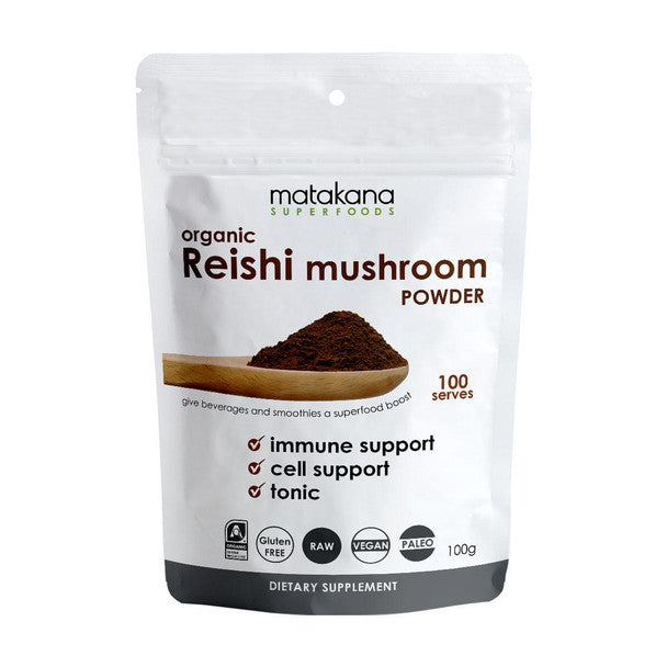 MATAKANA SUPERFOODS REISHI MUSHROOM POWDER 100
