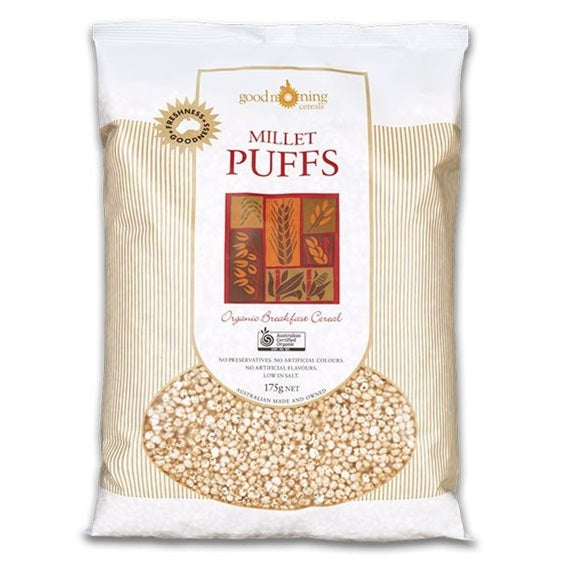 GOOD MORNING MILLET PUFFS 175G
