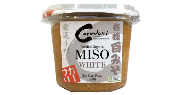 CARWARI ORGANIC WHITE MISO PASTE 500G