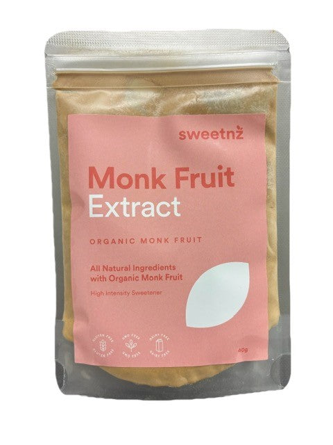 SWEETNZ ORGANIC MONK FRUIT EXTRACT 40G