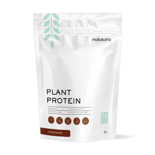 MATAKANA SUPERFOODS CHOCOLATE PLANT PROTEIN POWDER 600G