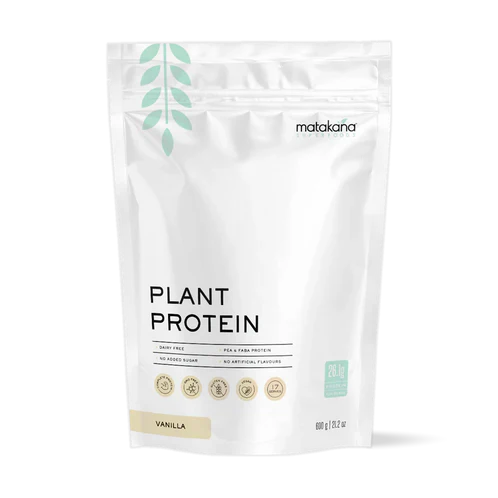 MATAKANA SUPERFOODS VANILLA PLANT PROTEIN POWDER 600