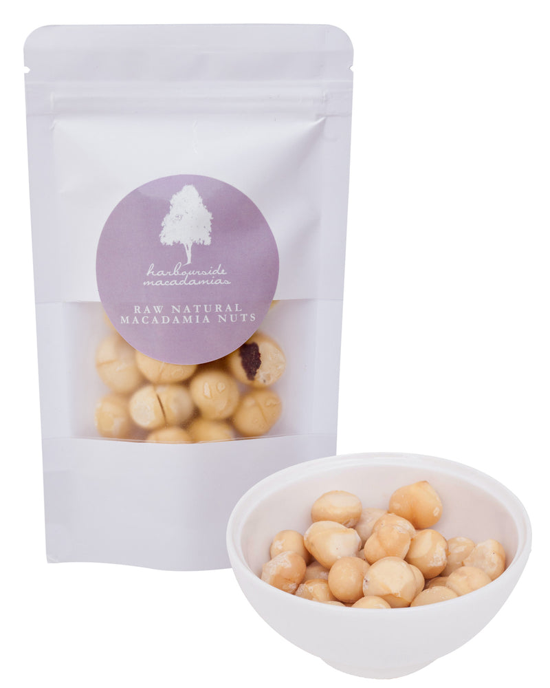 HARBOURSIDE NATURAL MACADAMIAS 100G