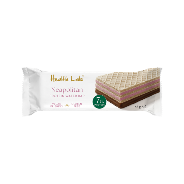 HEALTH LAB PROTEIN WAFER BAR NEAPOLITAN 44G