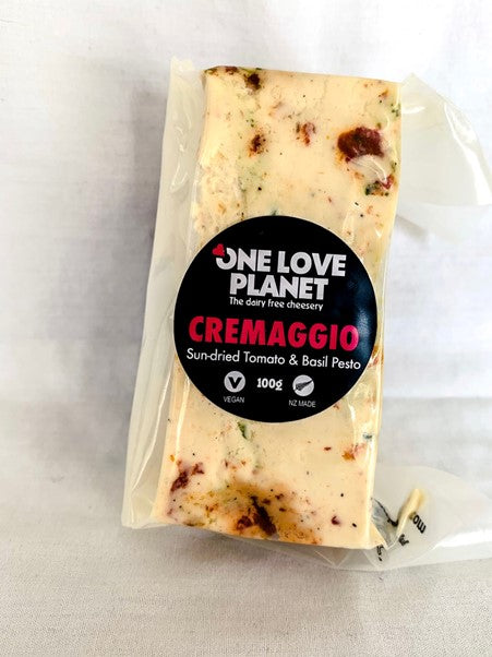 ONE LOVE PLANET CREMAGGIO PESTO & SUNDRIED TOMATO 100G