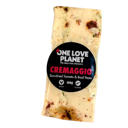 ONE LOVE PLANET CREMAGGIO PESTO & SUNDRIED TOMATO 100G