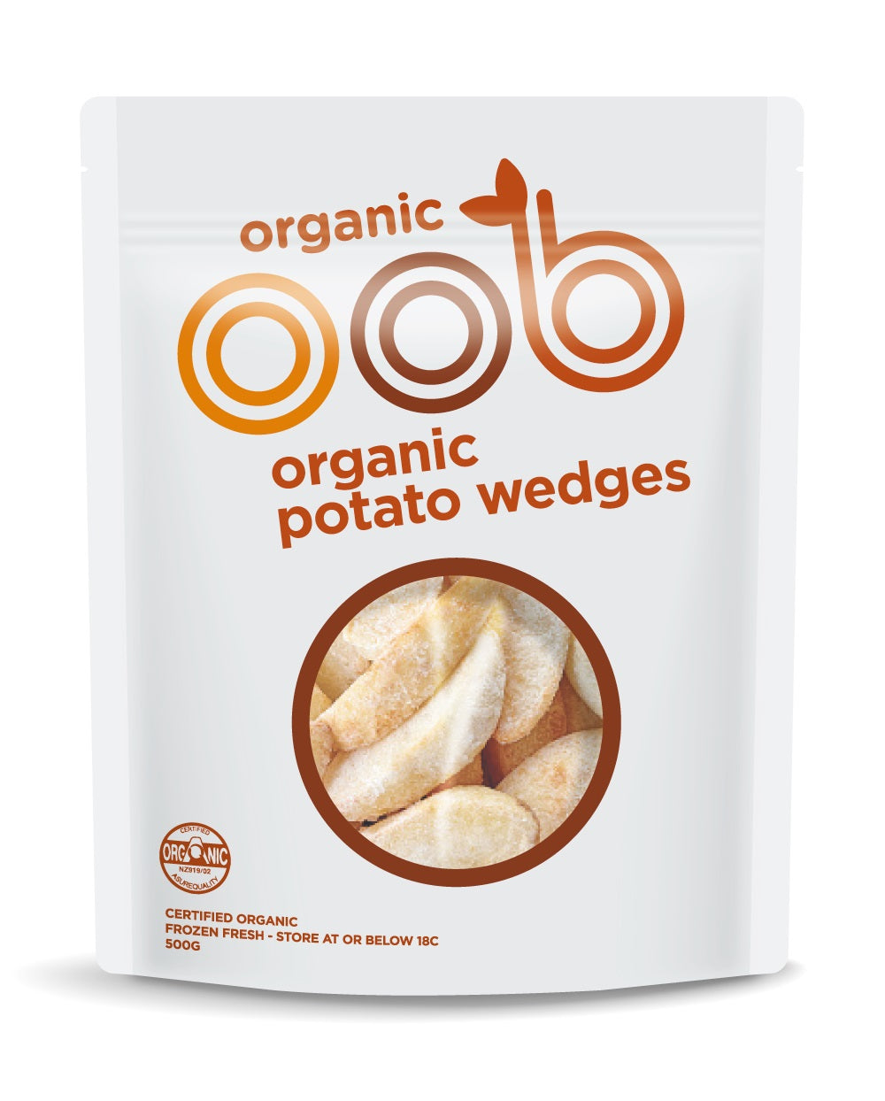 OOB FROZEN POTATO WEDGES 500G