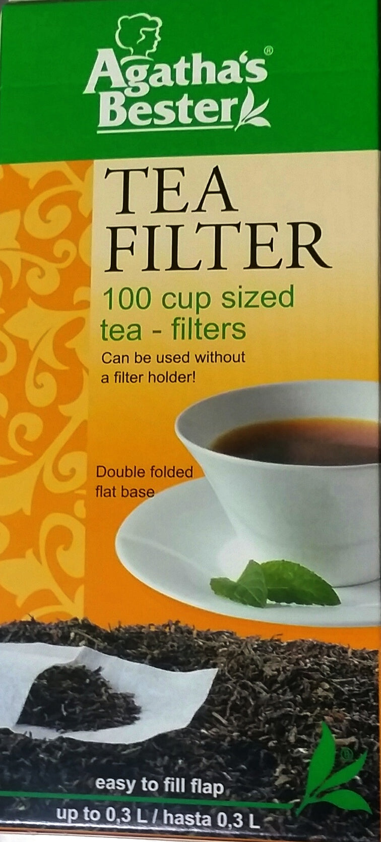AGATHAS BESTER FILTER BAGS CUP 100 BAGS