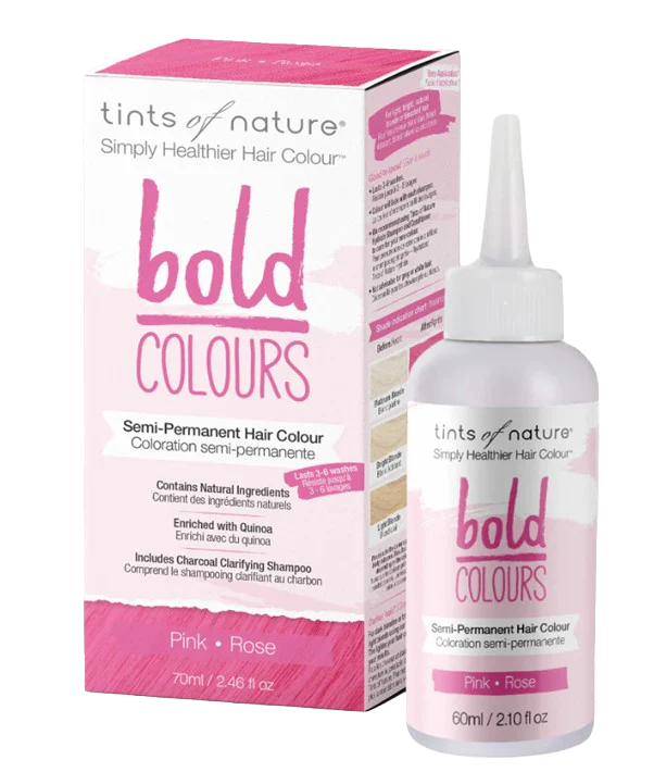 TINTS OF NATURE BOLD PINK NATURAL HAIR DYE