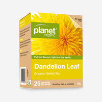PLANET ORGANIC DANDELION TEA 25 BAGS