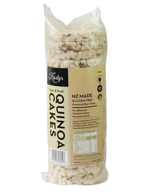 KRISTYS QUINOA CAKES 120G