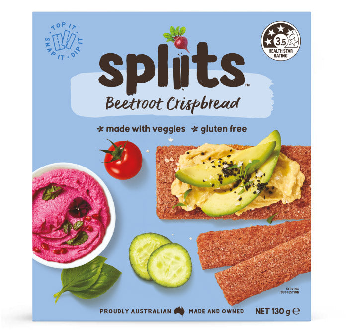 SPLIITS BEETROOT SQUARES 70G