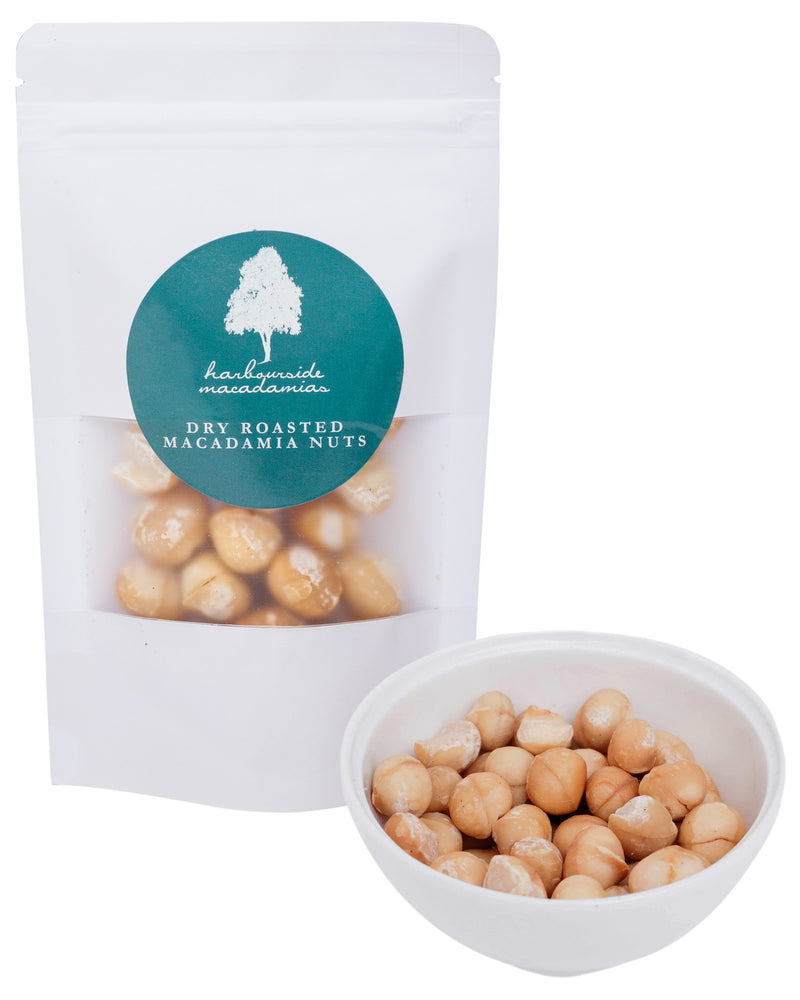 HARBOURSIDE PLAIN ROASTED MACADAMIAS 100G