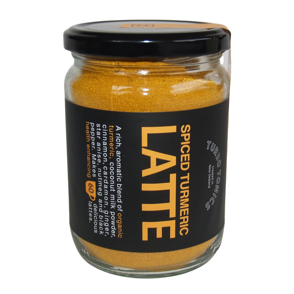 TURBO TONICS SPICED TURMERIC LATTE 165G JAR