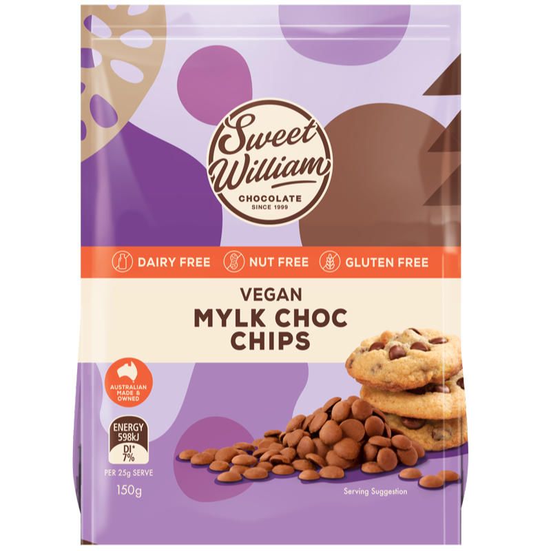 SWEET WILLIAM ORIGINAL BAKING CHIPS 150G